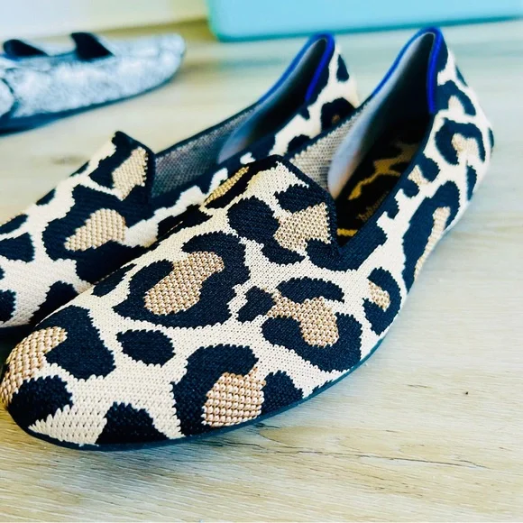 Rothy's Leopard Print Women's Shoes - Picture 6 of 12